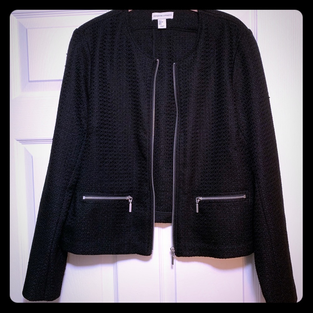 Adrienne Vittadini black jacket